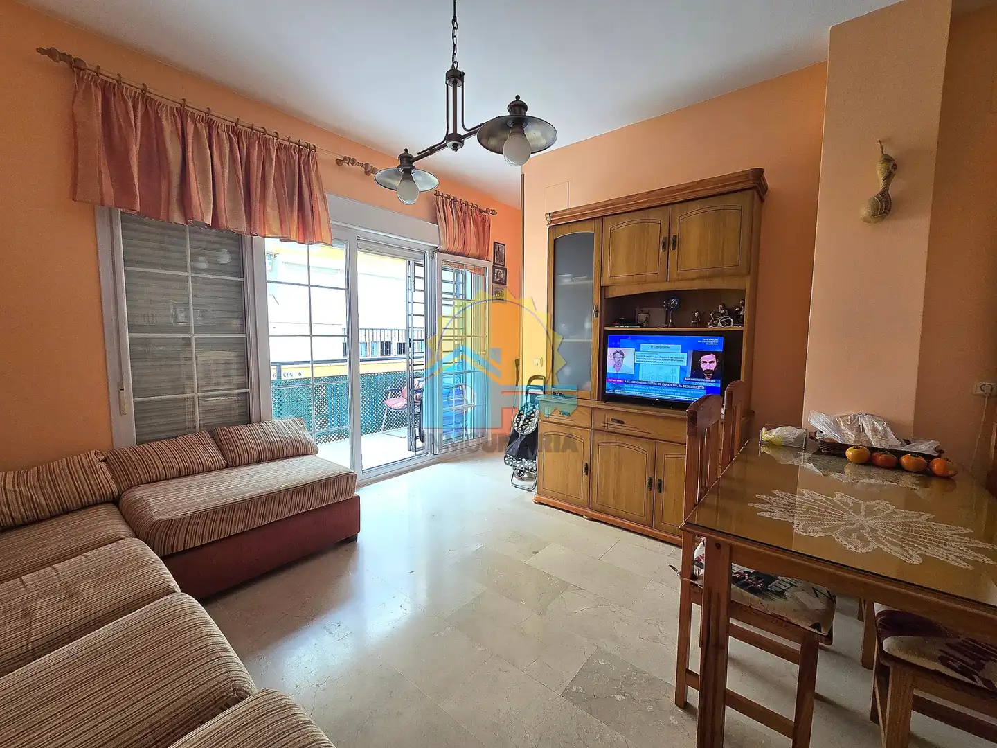 Living room of Flat for sale in Punta Umbría  with Terrace and Balcony