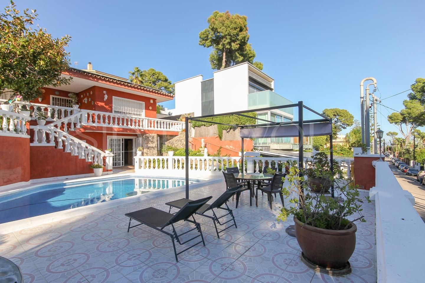 Garden of House or chalet for sale in Castelldefels  with Air Conditioner, Heating and Private garden
