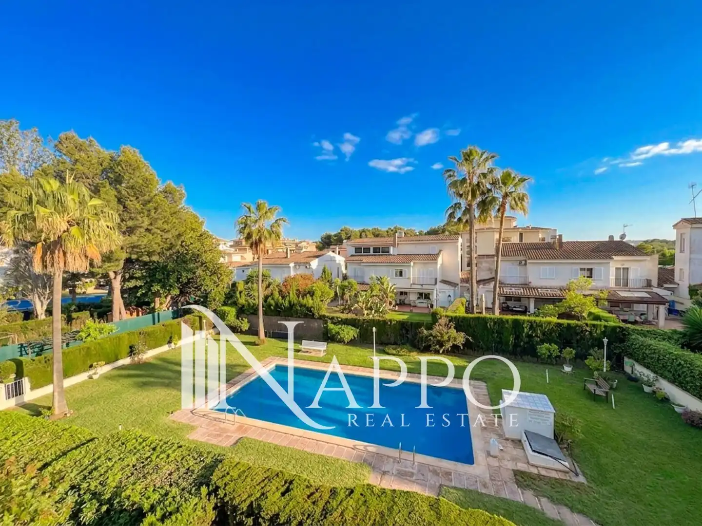 Garden of Duplexes for sale in Llucmajor  with Air Conditioner, Terrace and Swimming Pool