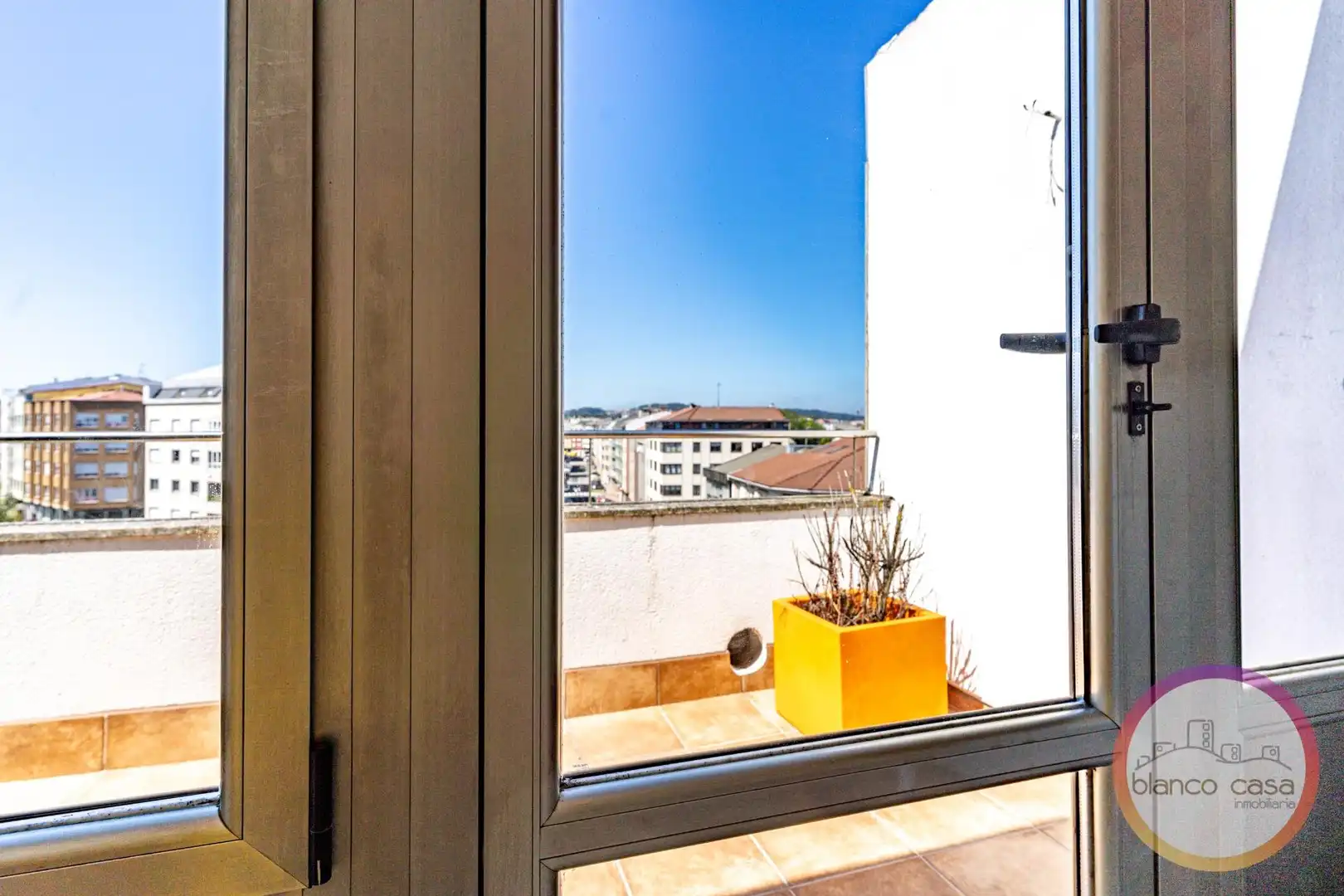 Balcony of Flat for sale in Carballo  with Heating, Terrace and Storage room