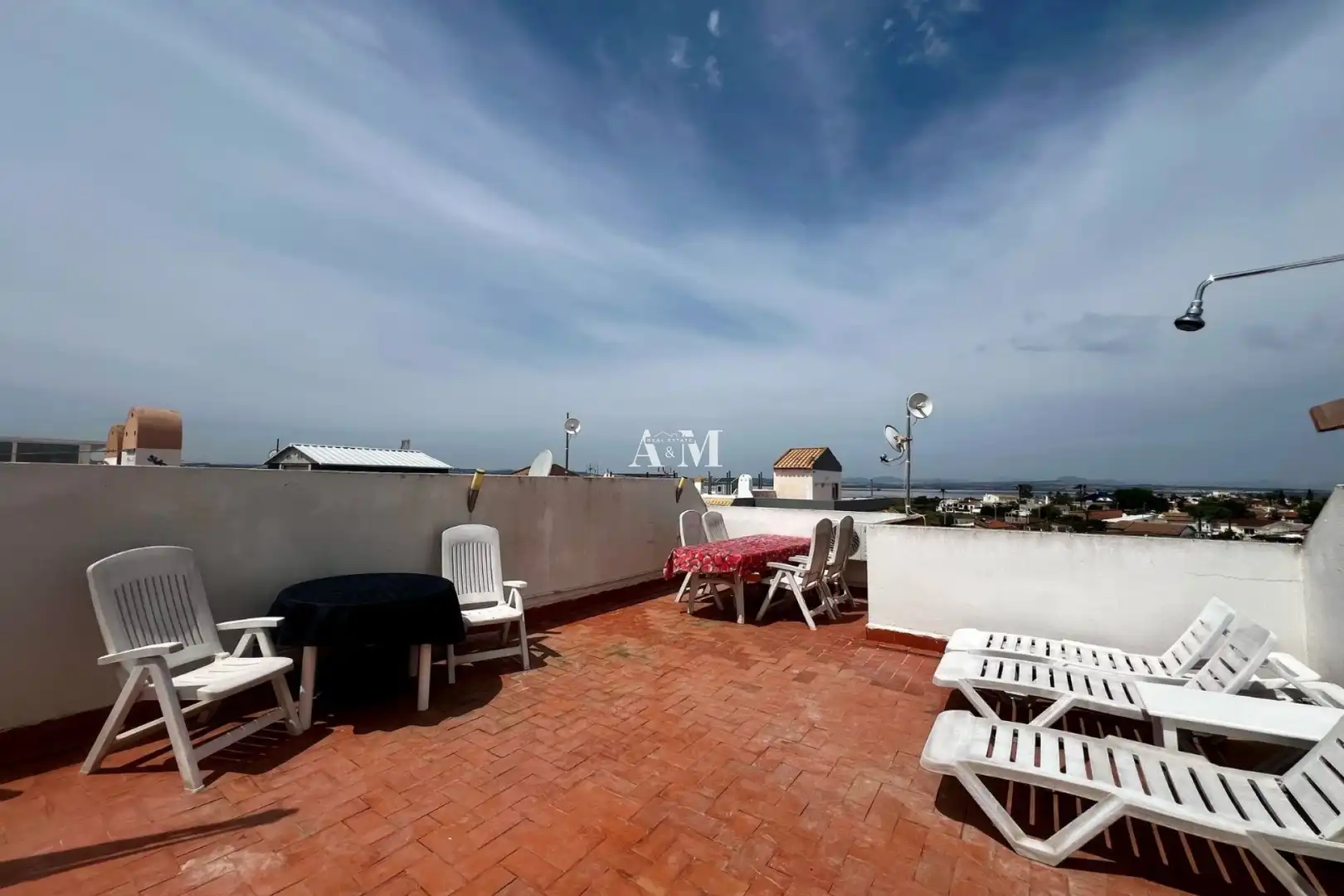 Terrace of Apartments for rent in Torrevieja  with Heating, Furnished and Oven