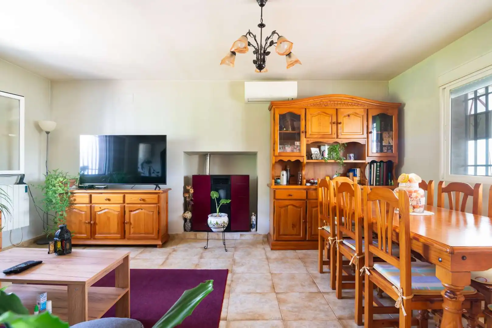 Dining room of Houses for sale in San Martín de Valdeiglesias  with Air Conditioner, Heating and Private garden