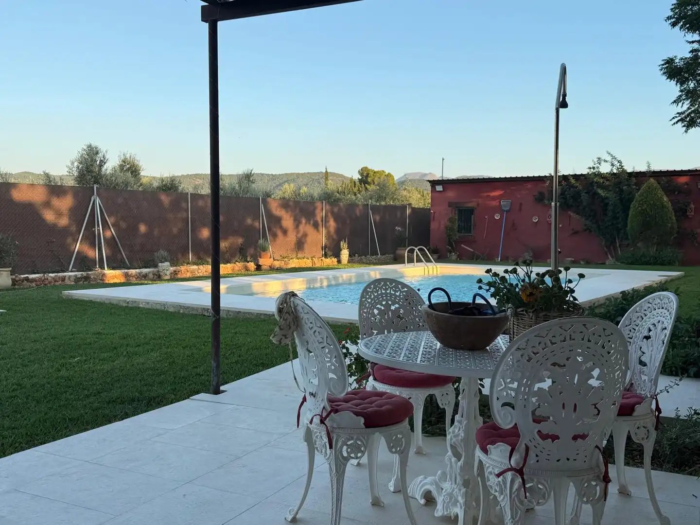 Piscina de Finca rústica en venta en Antequera con Aire acondicionado, Jardín privado y Piscina