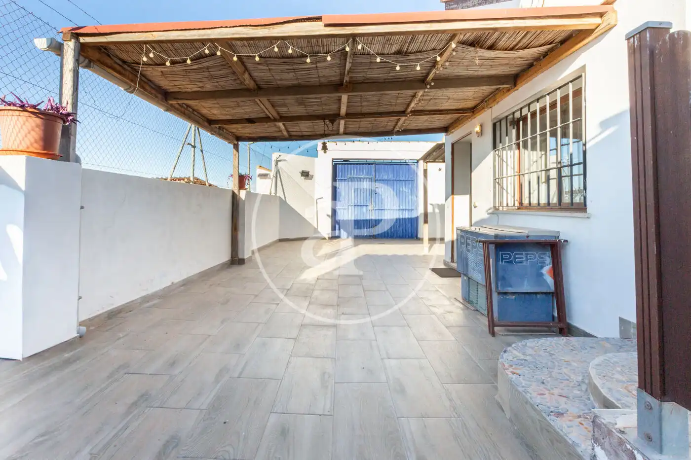Terraza de Casa o chalet en venta en Foios con Aire acondicionado, Calefacción y Jardín privado
