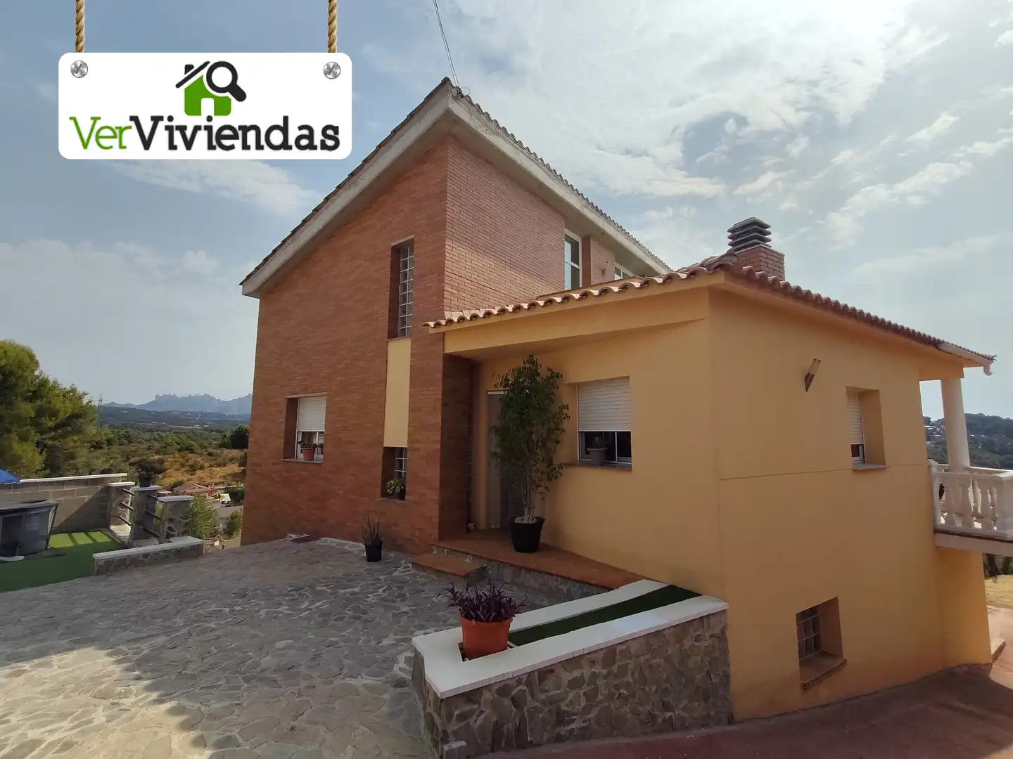 Vista exterior de Casa o chalet en venta en Piera con Calefacción, Jardín privado y Terraza