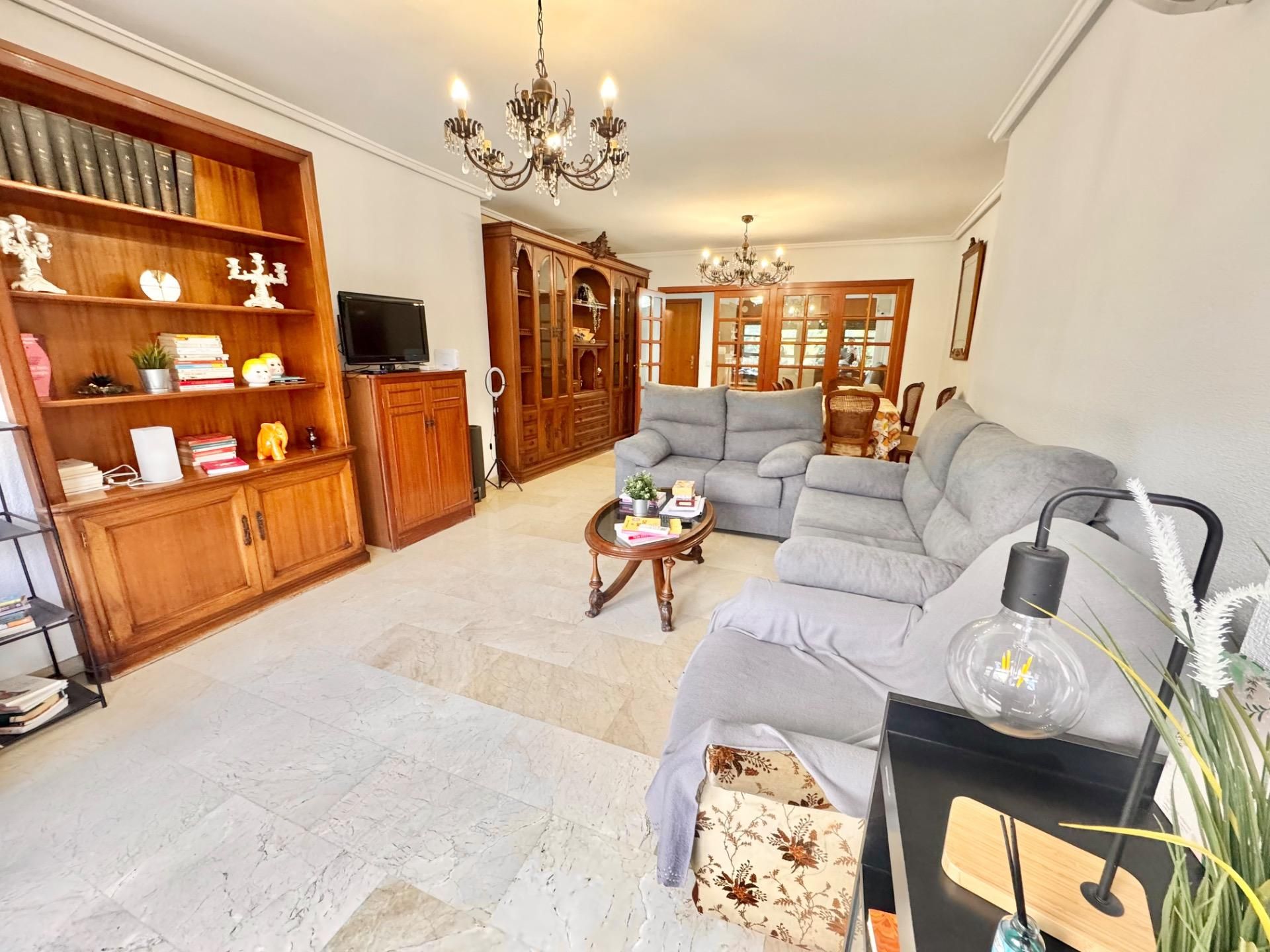 Living room of Flat for sale in Orihuela  with Air Conditioner, Heating and Private garden