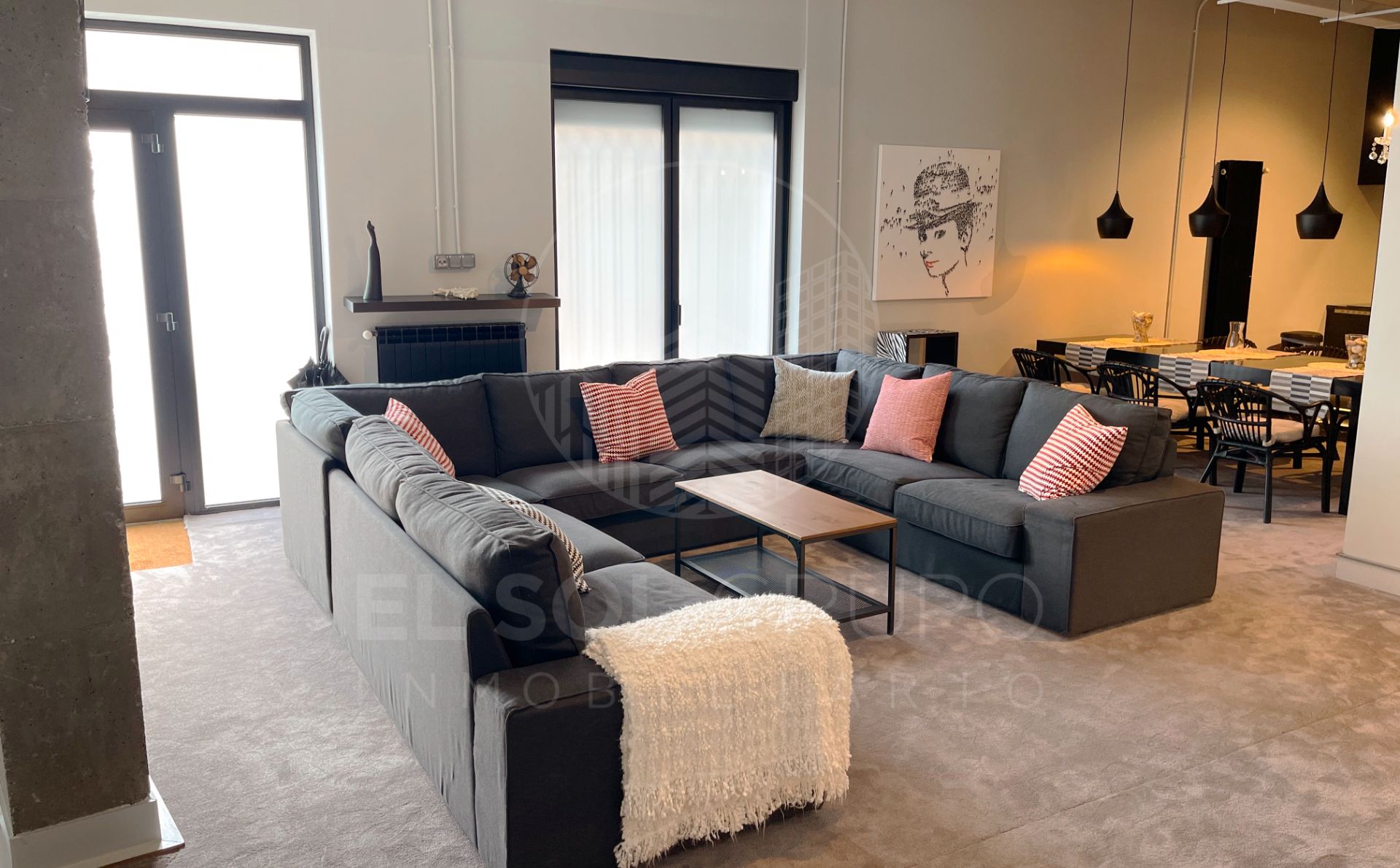 Living room of Loft for sale in Gijón   with Heating
