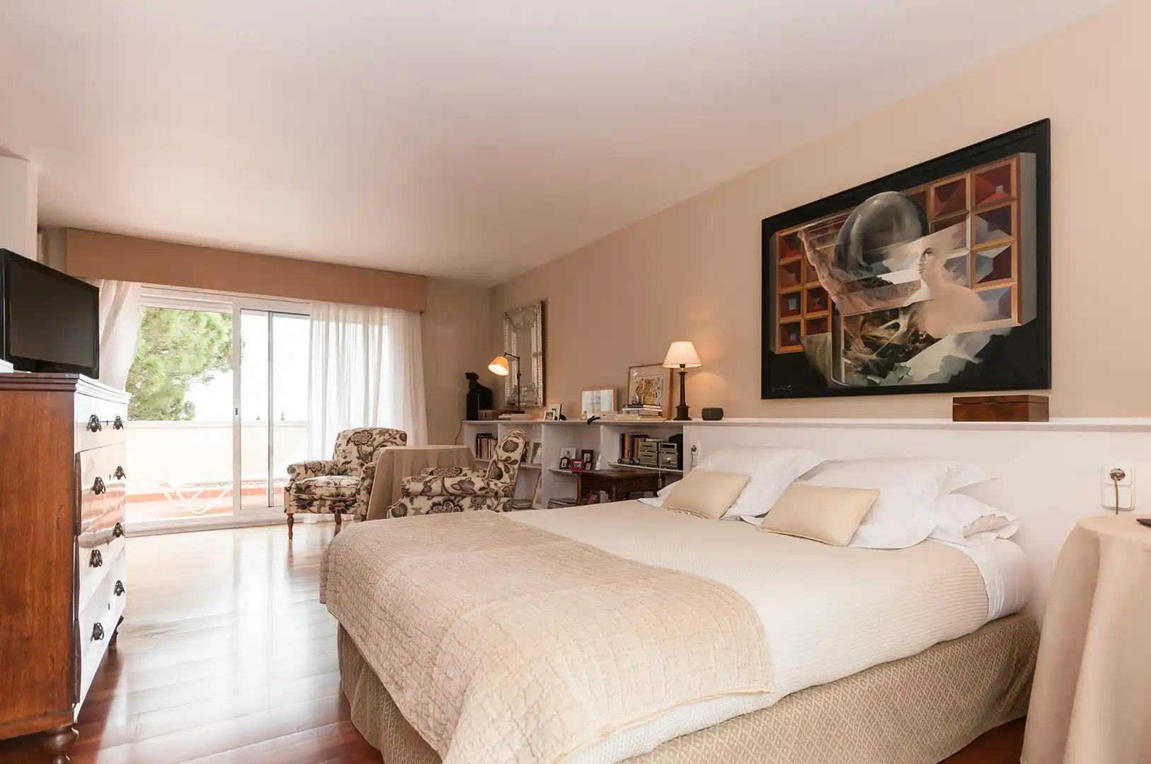 Bedroom of Houses for rent in Sant Just Desvern  with Air Conditioner, Heating and Terrace