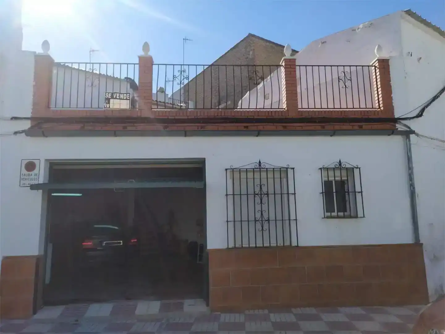 Vista exterior de Casa adosada en venta en Algámitas, Sevilla