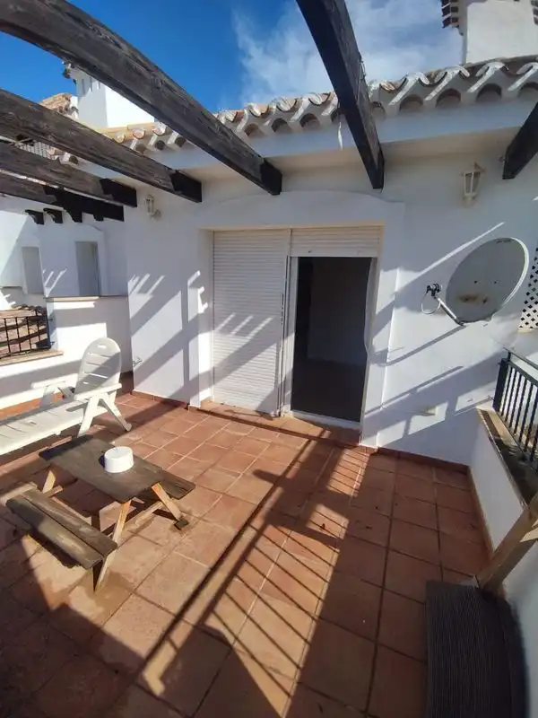 Terrassa de Casa adosada en venda en Torre-Pacheco amb Terrassa, Moblat i Balcó