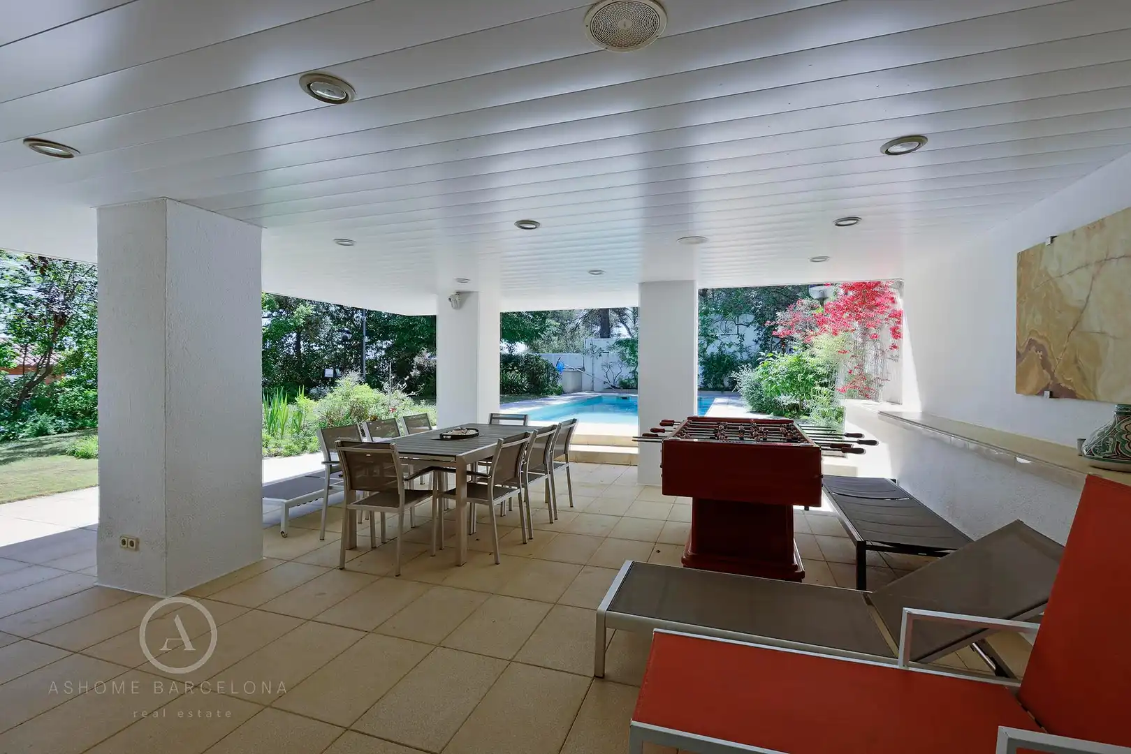 Terrassa de Casa o xalet en venda en Castelldefels amb Aire condicionat, Calefacció i Jardí privat