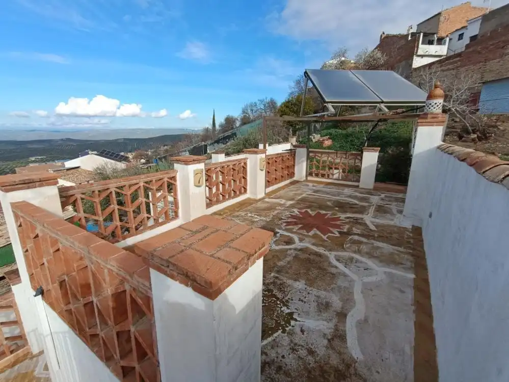 Terrassa de Casa o xalet en venda en Chilluévar amb Aire condicionat, Terrassa i Moblat