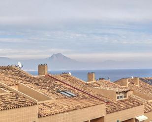 Exterior view of Single-family semi-detached for sale in Alicante / Alacant  with Heating, Private garden and Terrace