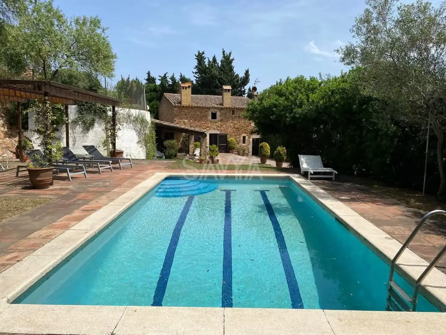 Piscina de Casa o xalet de lloguer en Palafrugell amb Calefacció, Traster i Piscina