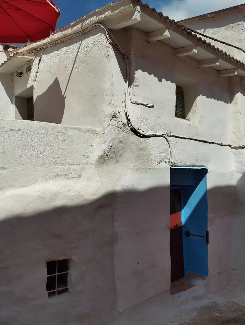 Vista exterior de Finca rústica en venta en Olvés con Calefacción, Terraza y Amueblado