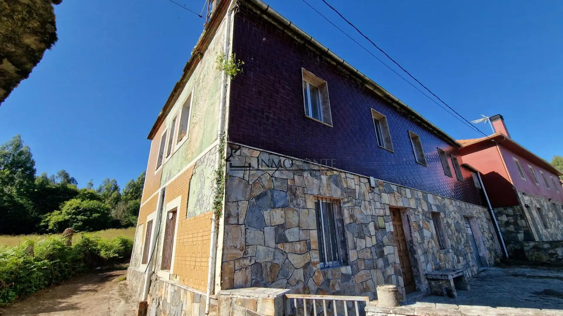 Vista exterior de Casa adosada en venta en Forcarei con Jardín privado
