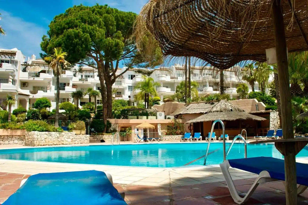Vista exterior de Apartamento en venta en Mijas con Aire acondicionado, Terraza y Internet