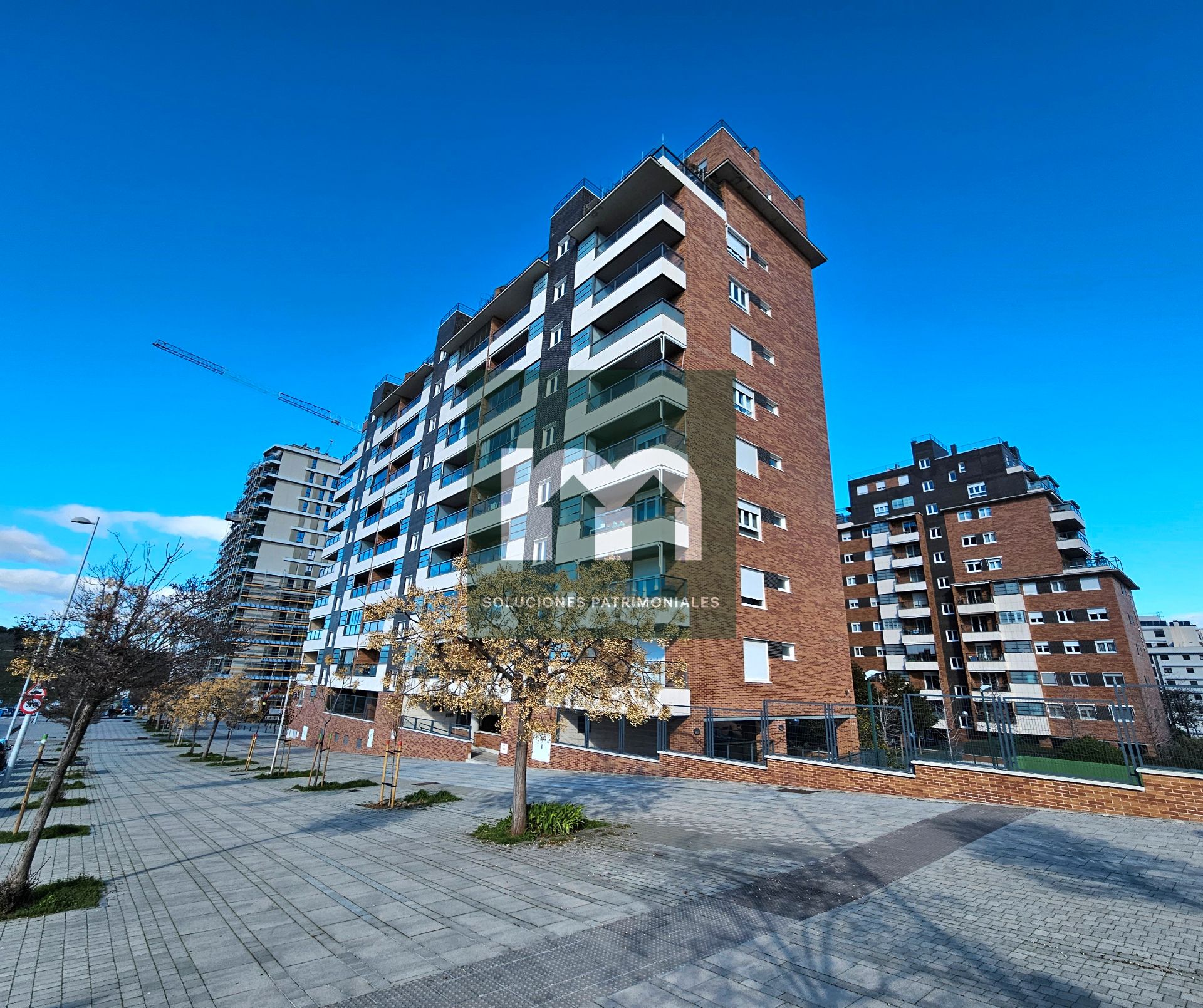 Exterior view of Flat for sale in  Madrid Capital  with Air Conditioner, Heating and Parquet flooring