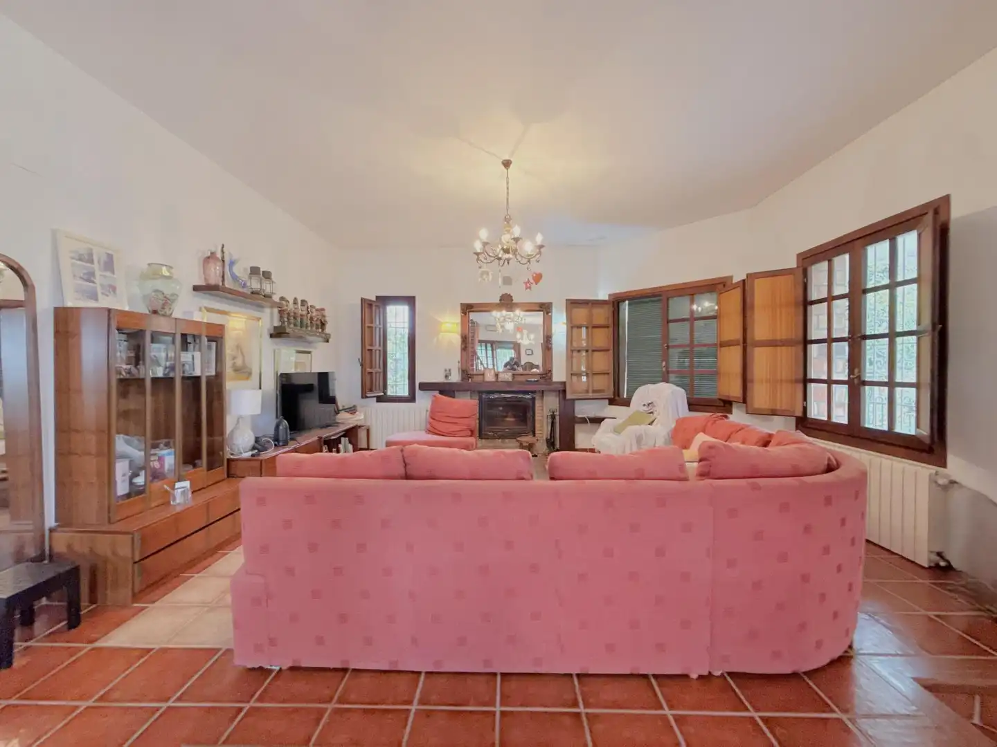 Sala d'estar de Casa o xalet en venda en Beniarjó, Valencia