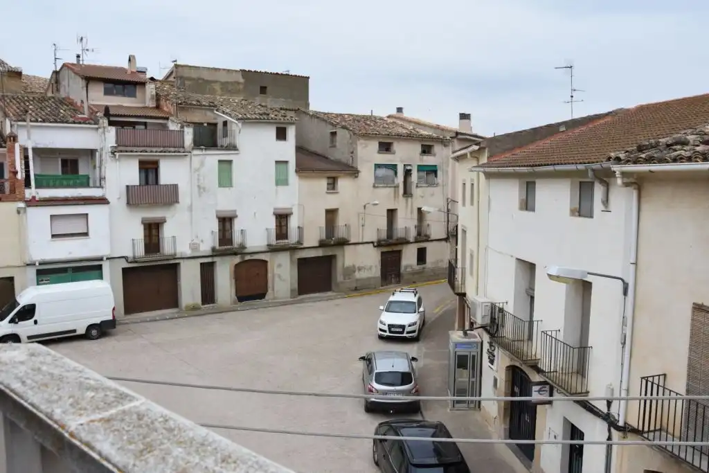Vista exterior de Casa adosada en venta en Valjunquera con Terraza, Trastero y Amueblado