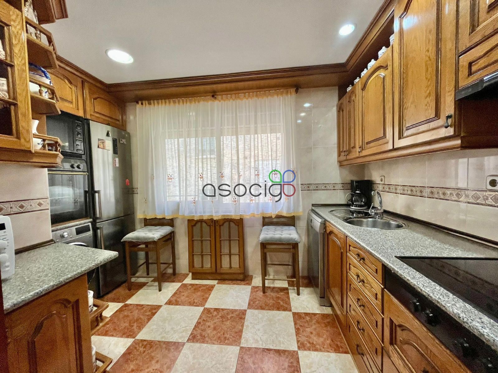Kitchen of Flat for sale in Guadalajara Capital  with Air Conditioner, Heating and Terrace