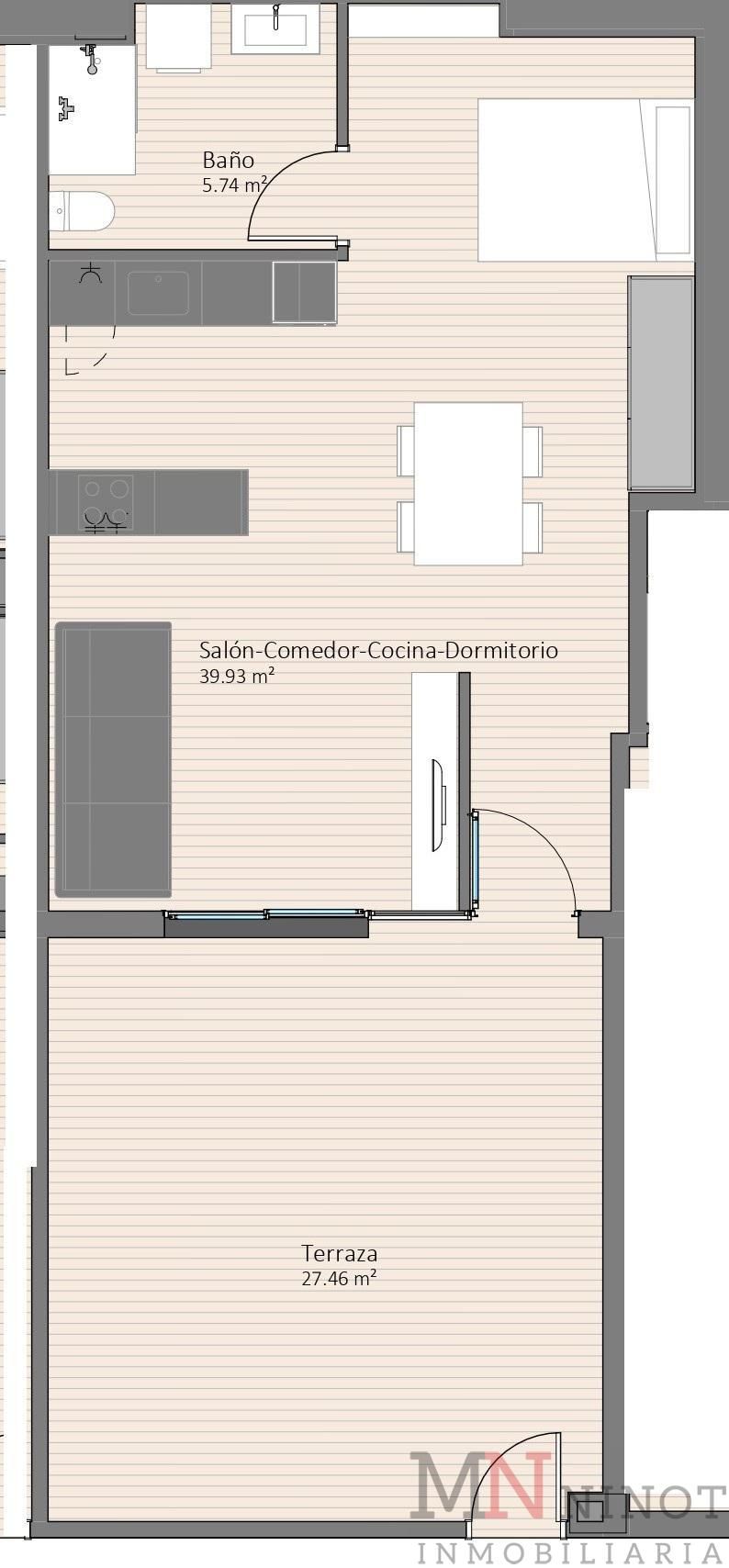 Study for sale in Castellón de la Plana / Castelló de la Plana  with Heating and Terrace