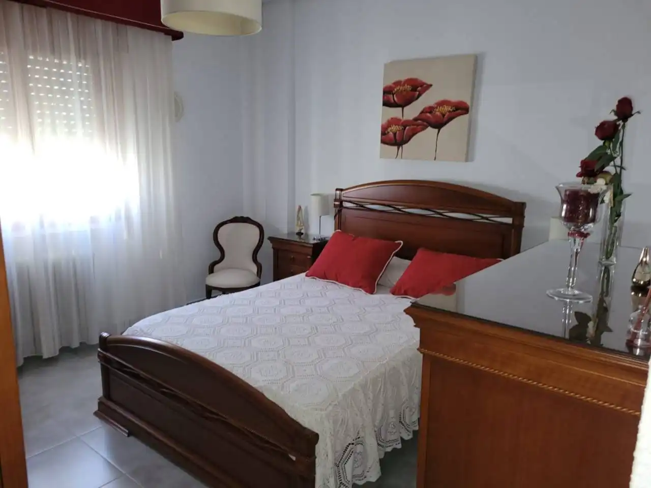 Dormitori de Casa o xalet en venda en Baza amb Aire condicionat, Calefacció i Terrassa