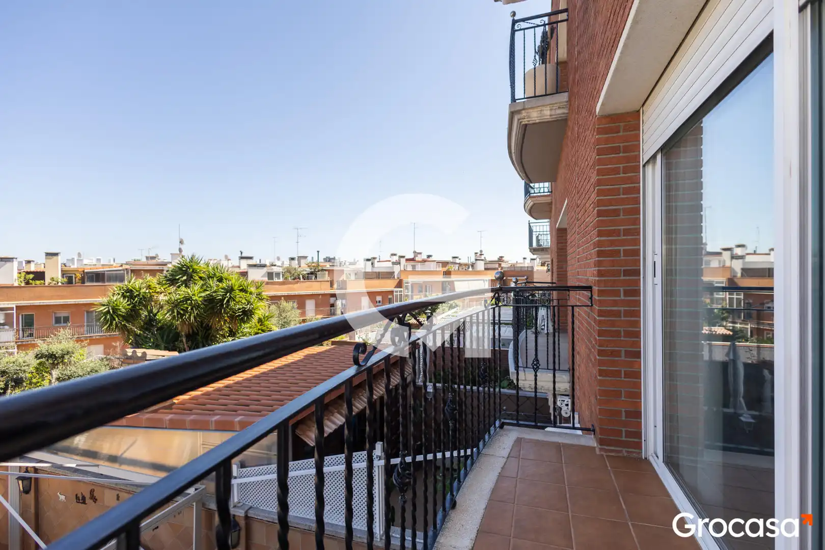 Balcony of Detached homes for sale in Mataró  with Air Conditioner, Heating and Private garden