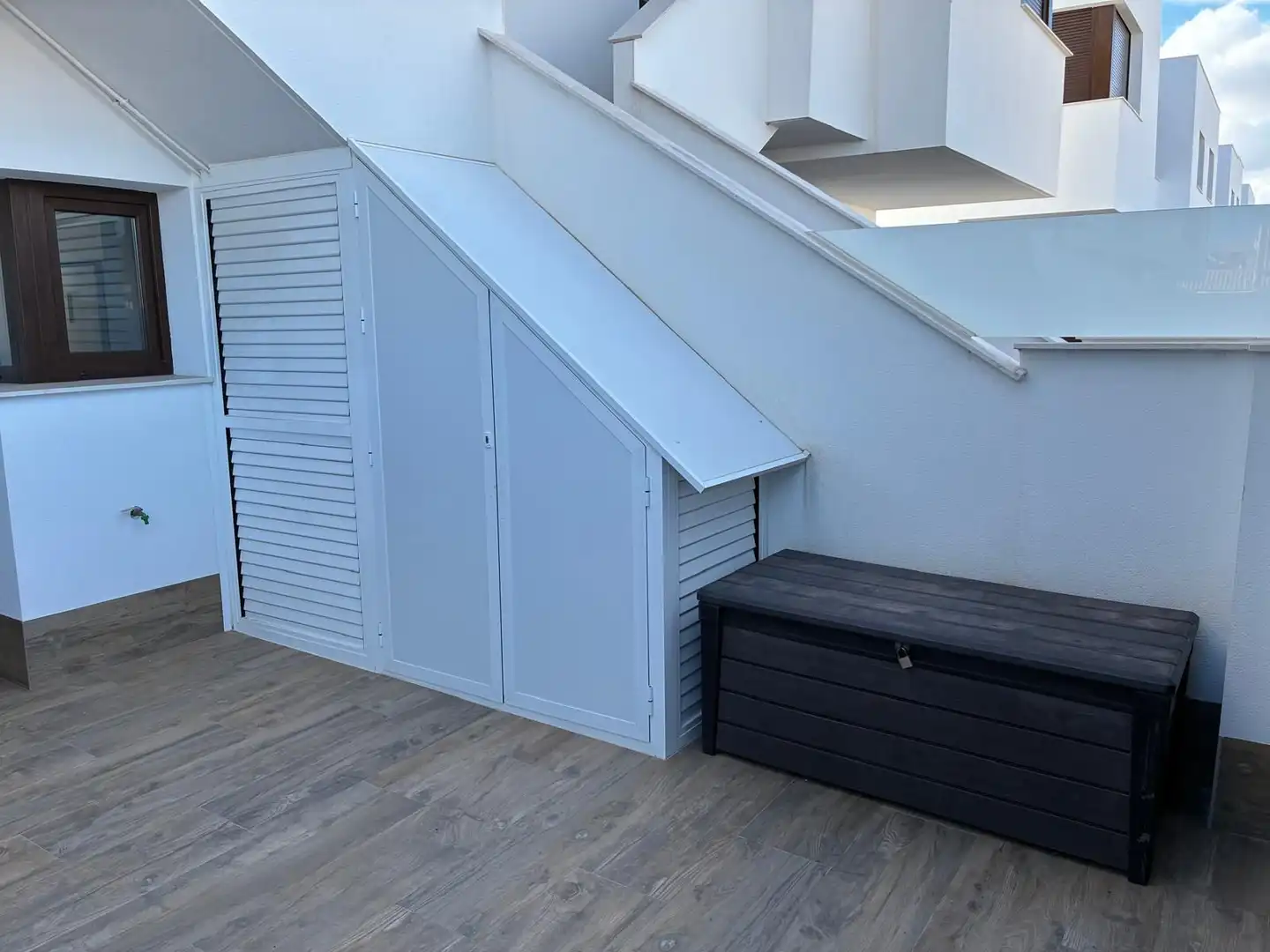 Terraza de Casa adosada en venta en San Pedro del Pinatar con Aire acondicionado, Terraza y Amueblado