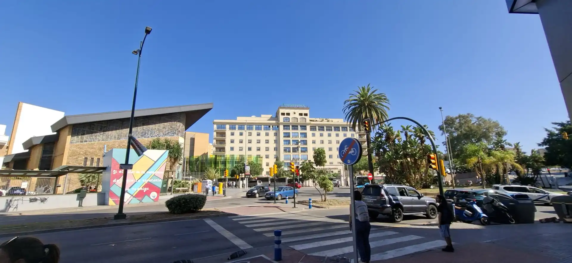 Exterior view of Flat for sale in Málaga  with Air Conditioner and Terrace