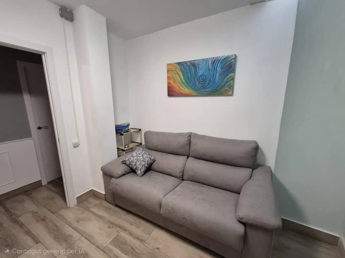 Sala d'estar de Casa o xalet en venda en La Ràpita amb Aire condicionat, Terrassa i Moblat