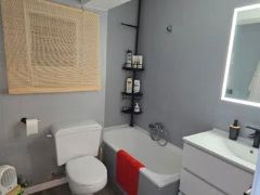 Bathroom of Flat to rent in  Valencia Capital  with Furnished, Oven and Washing machine