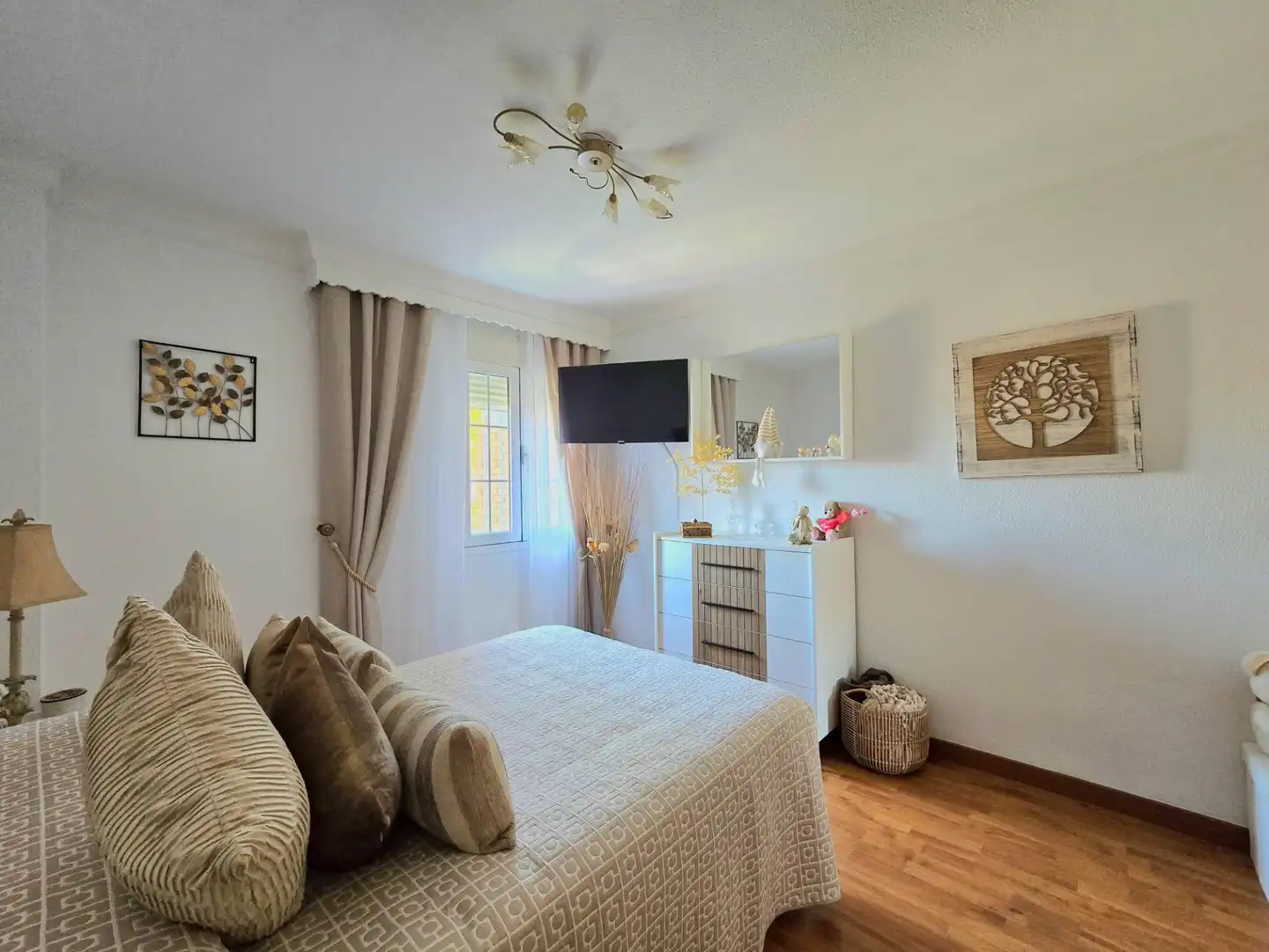 Schlafzimmer von Wohnung zum Verkauf in Torremolinos mit Klimaanlage, Parkett und Terrasse