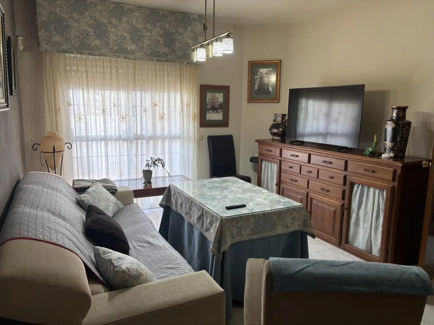Sala de estar de Piso en venta en El Portil con Piscina
