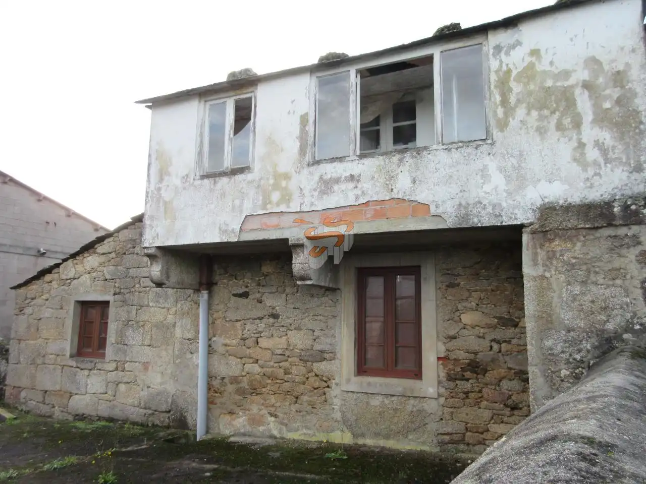 Vista exterior de Finca rústica en venda en A Capela  amb Calefacció