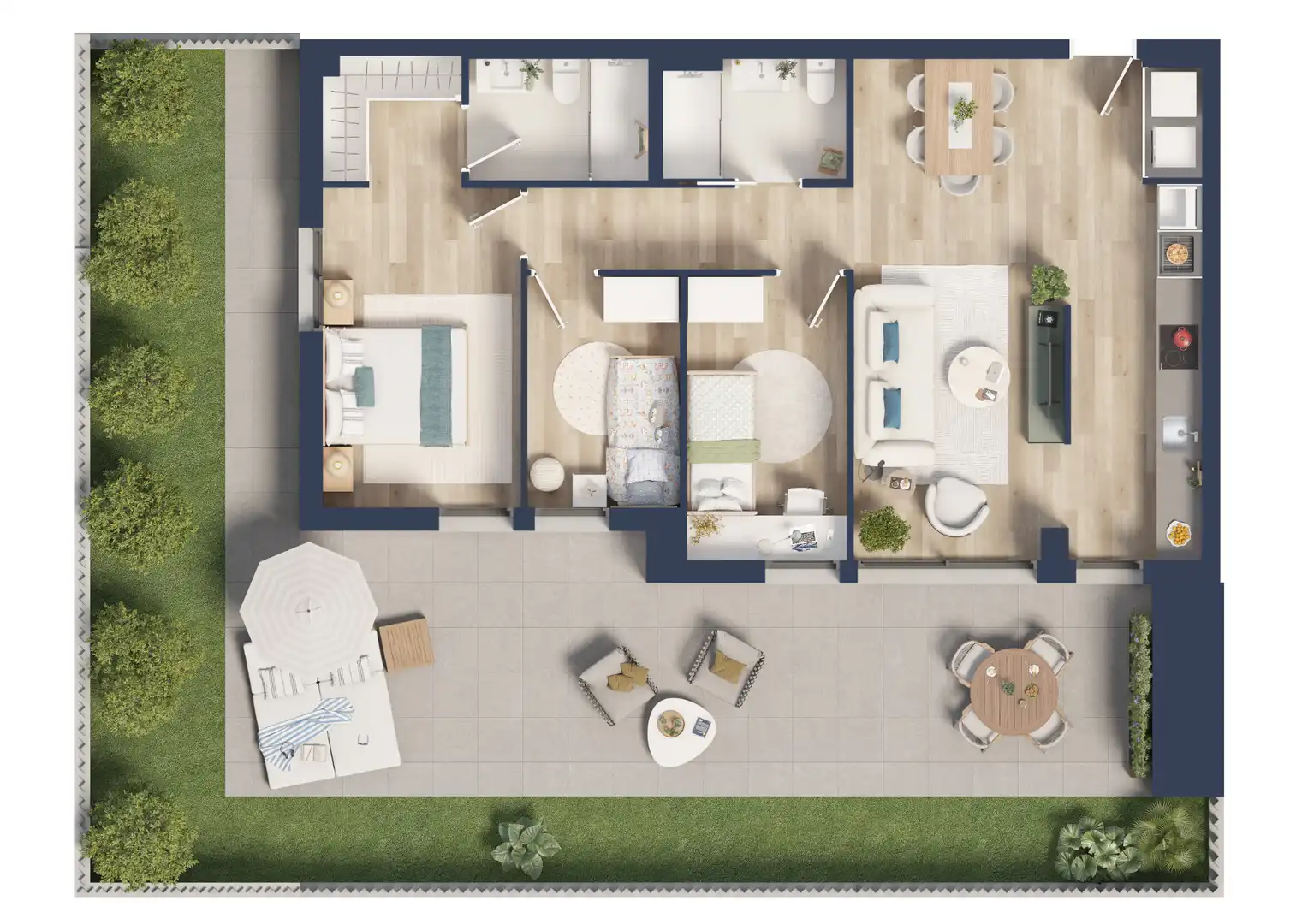 Neubau-Wohnung mit Pool zum Verkauf in Carrer del Mascarell 31, imagen 13