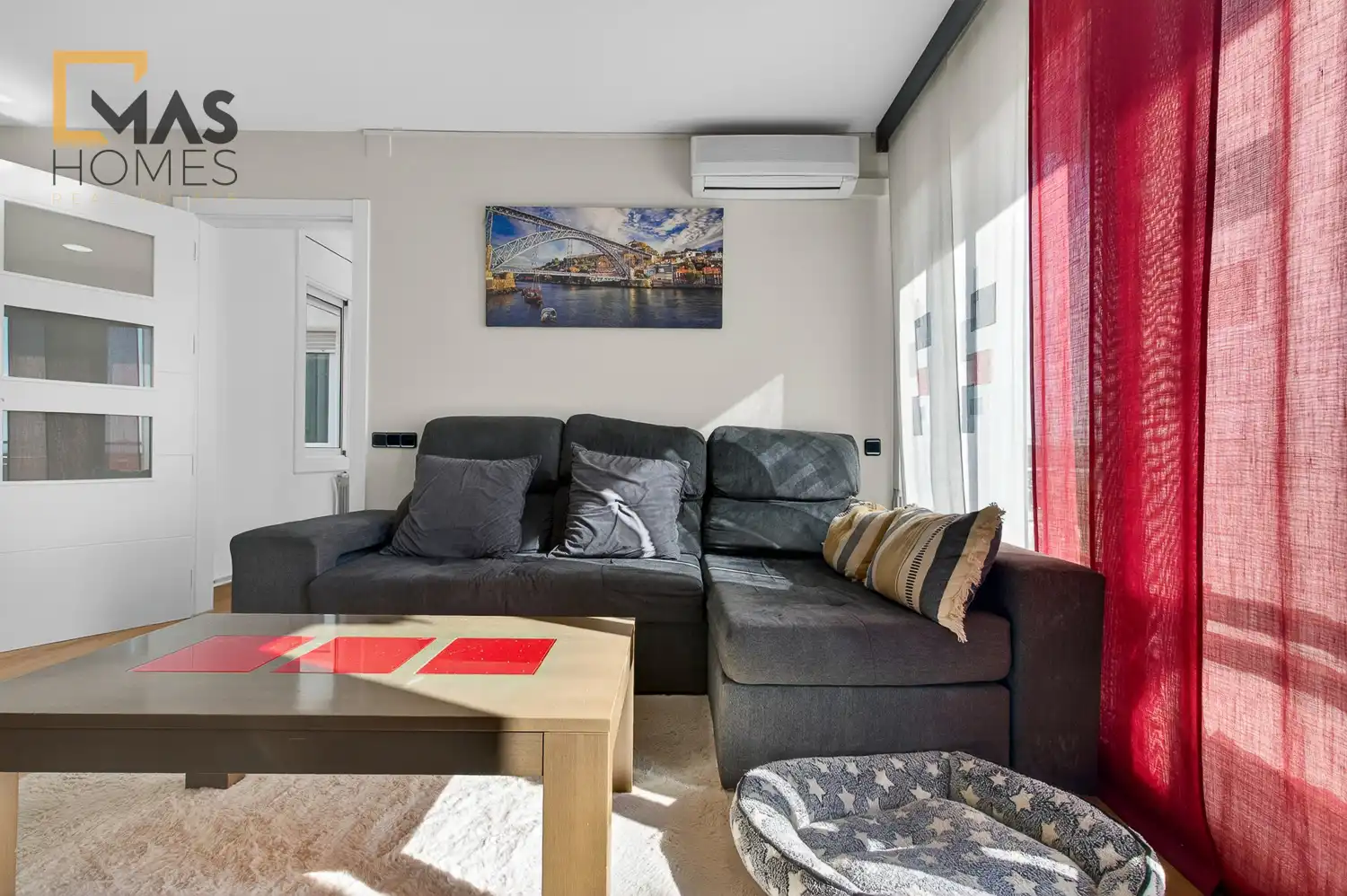Wohnzimmer von Wohnung zum Verkauf in Sabadell mit Klimaanlage, Heizung und Terrasse