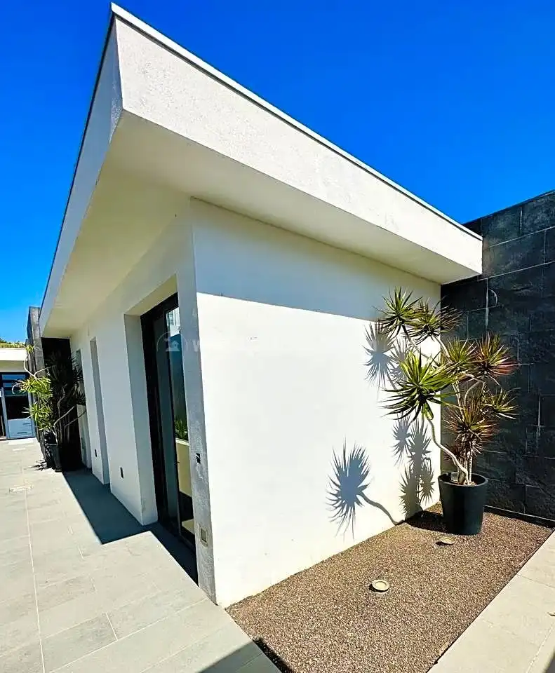 Vista exterior de Casa o chalet en venta en Puerto de la Cruz con Jardín privado, Terraza y Piscina
