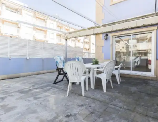 Terraza de Planta baja en venta en Santa Pola con Aire acondicionado, Terraza y Trastero