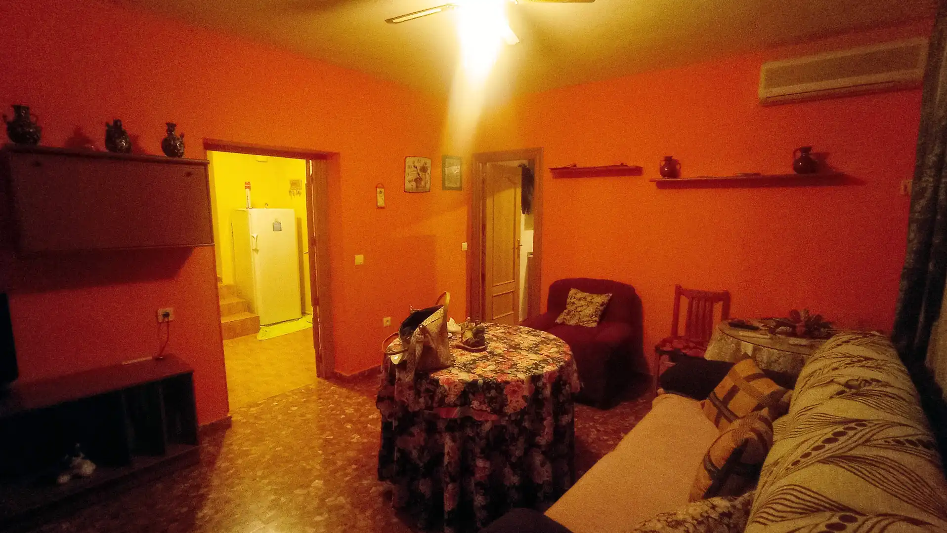 Sala de estar de Casa o chalet en venta en Abenójar con Aire acondicionado, Jardín privado y Terraza