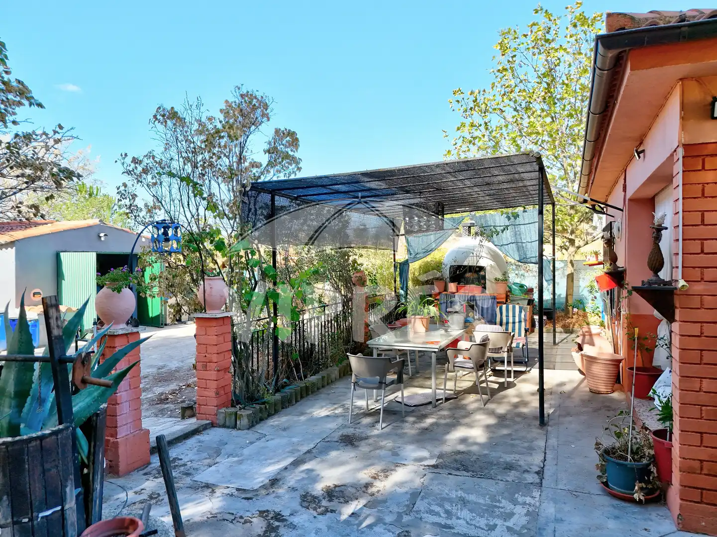 Terrassa de Finca rústica en venda en Garrovillas de Alconétar amb Aire condicionat, Calefacció i Piscina