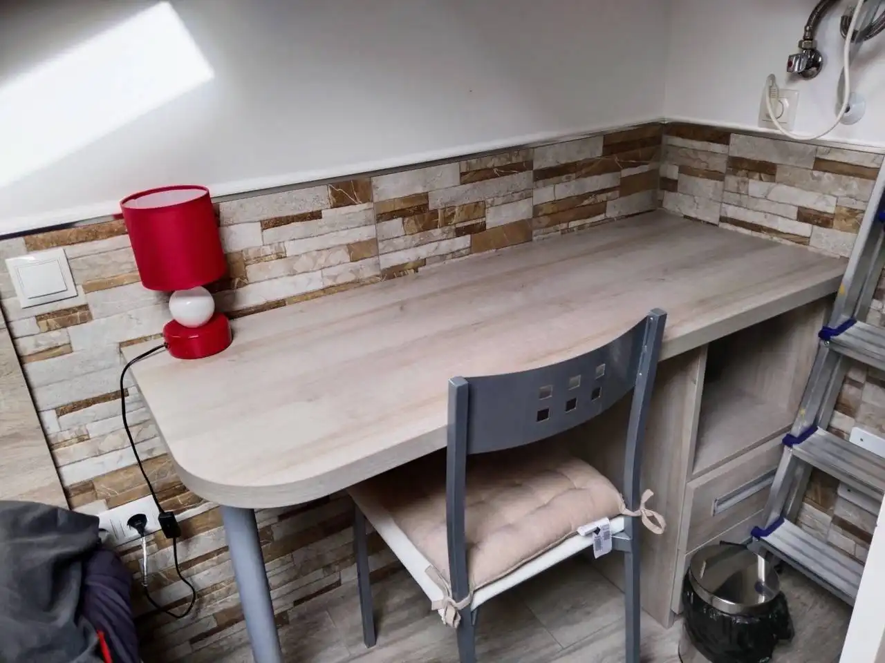 Cuina de Apartament de lloguer en Burgos amb Calefacció, Parquet i Moblat