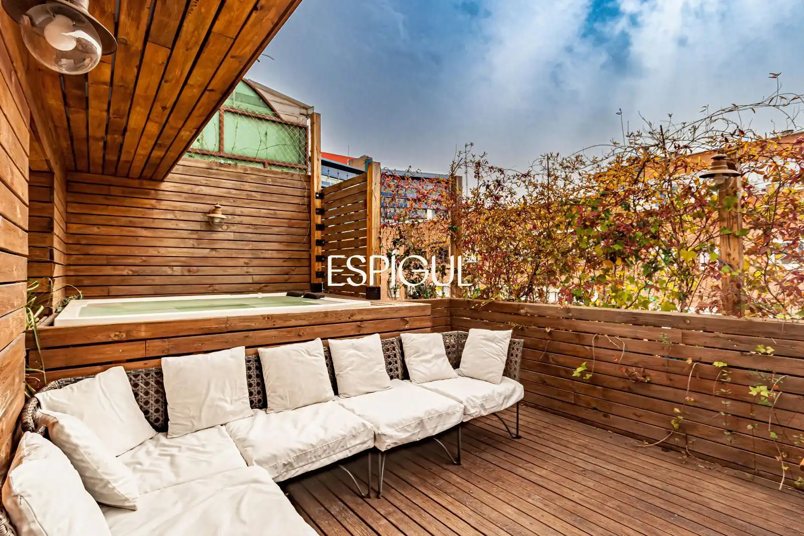 Terrasse von Dachboden zum Verkauf in Madrid mit Klimaanlage, Heizung und Parkett