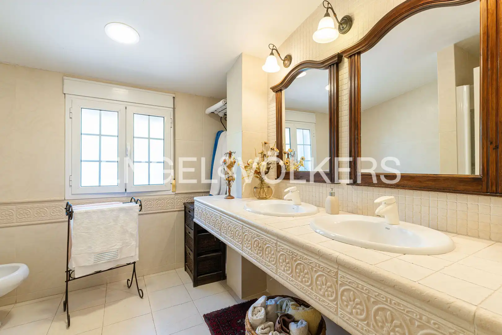 Baño de Casa o chalet en venta en Las Rozas de Madrid con Aire acondicionado, Calefacción y Jardín privado