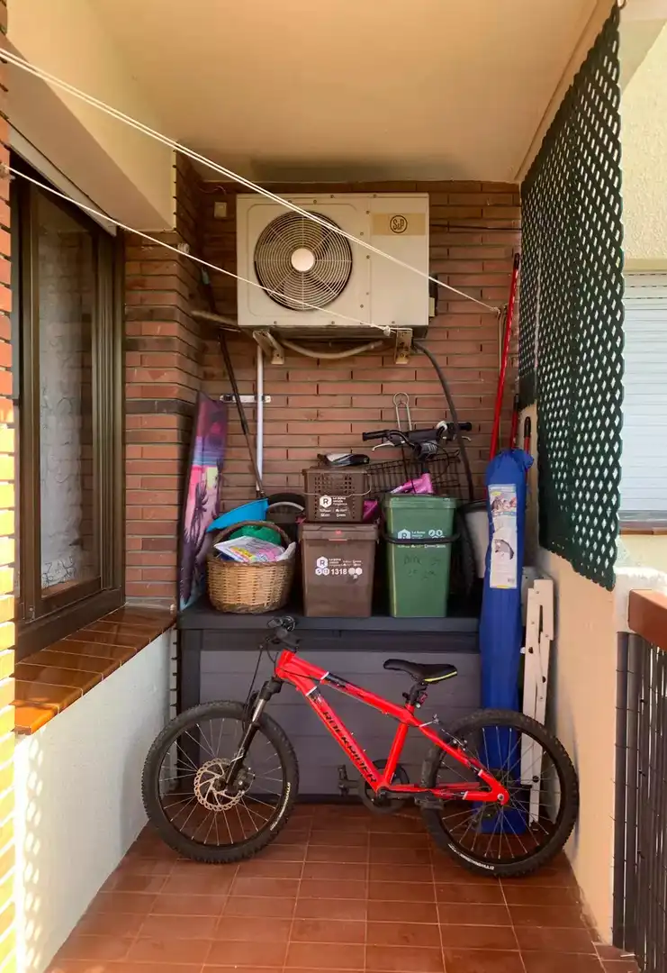 Terrasse von Wohnung zum Verkauf in Hostalric mit Heizung, Terrasse und Balkon