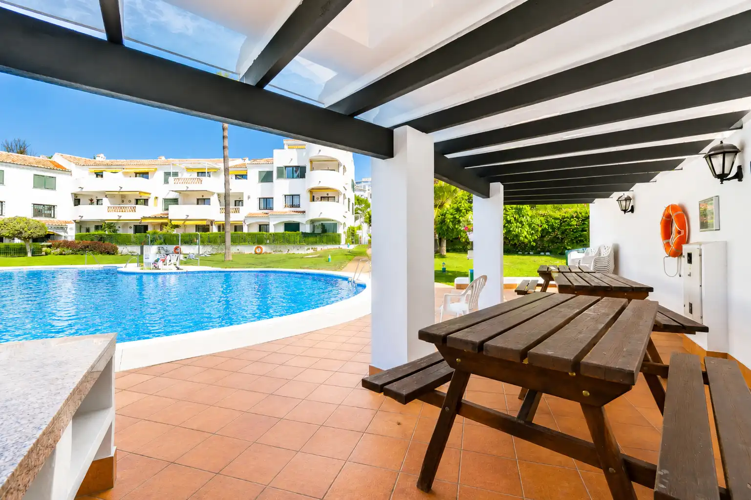 Terraza de Piso en venta en Benalmádena con Aire acondicionado, Terraza y Amueblado