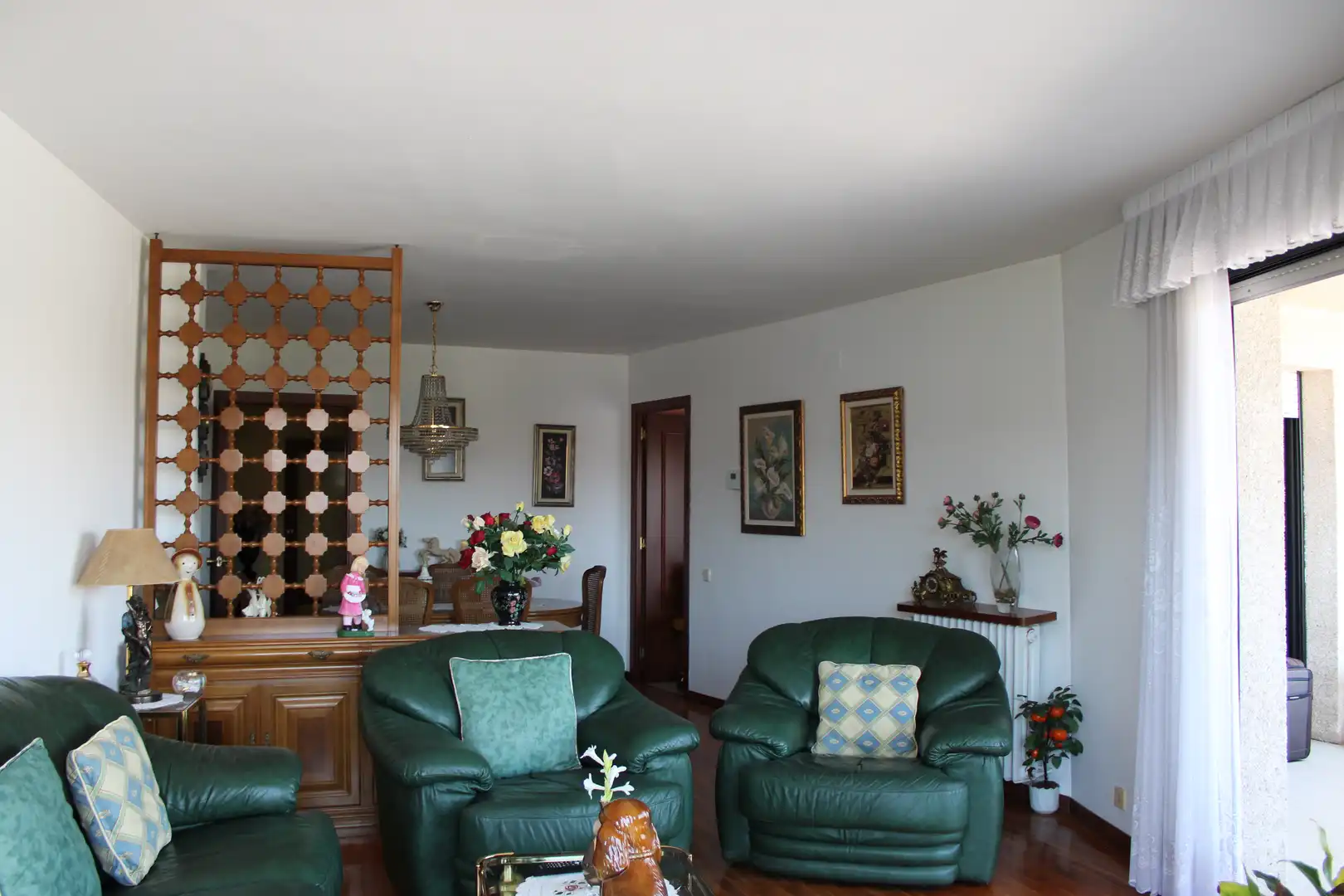 Sala de estar de Piso en venta en Girona con Calefacción y Balcón