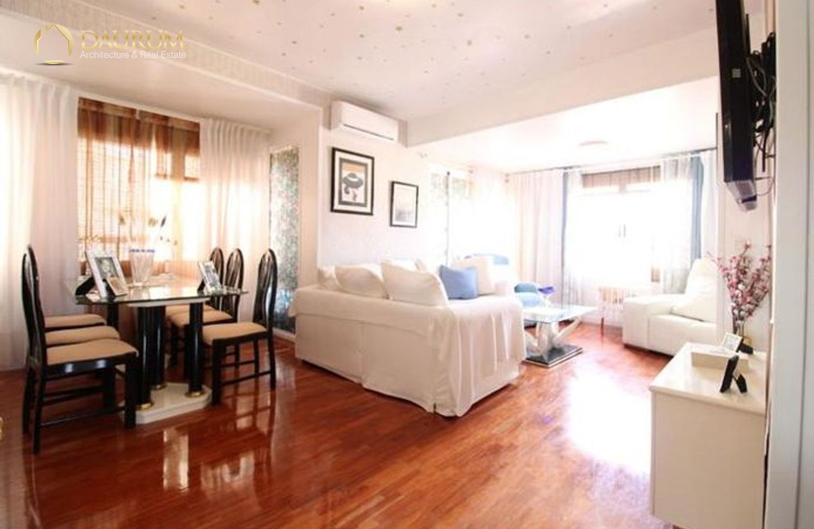 Living room of House or chalet for sale in Alicante / Alacant  with Air Conditioner, Terrace and Furnished