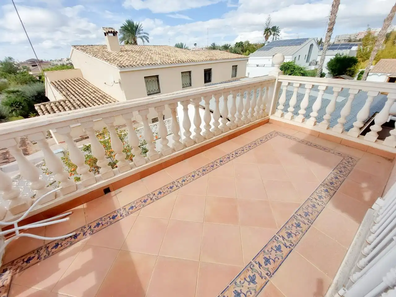 Terraza de Casa o chalet en venta en Elche / Elx con Aire acondicionado y Jardín privado