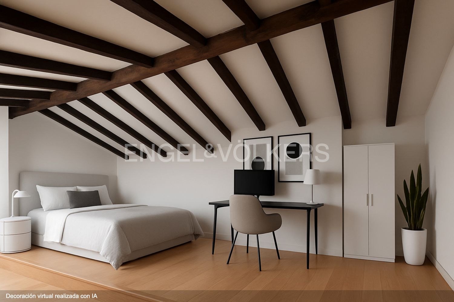 Bedroom of Attic for sale in Santander  with Heating